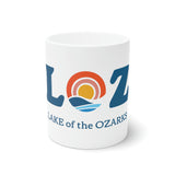 LOZ Lake of the Ozarks White Ceramic Mug, 11oz