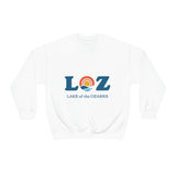LOZ Lake of the Ozarks White Unisex Heavy Blend™ Crewneck Sweatshirt