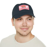 LOZ Lake of the Ozarks Dad Hat with Leather Patch