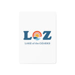 LOZ Lake of the Ozarks White Custom Poker Cards
