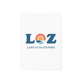 LOZ Lake of the Ozarks White Custom Poker Cards