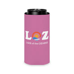 LOZ Lake of the Ozarks Light Pink Can Cooler