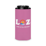 LOZ Lake of the Ozarks Light Pink Can Cooler