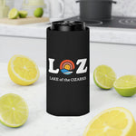 LOZ Lake of the Ozarks Black Can Cooler
