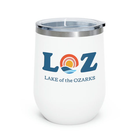LOZ Lake of the Ozarks 12oz Insulated Wine Tumbler