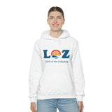 LOZ Lake of the Ozarks White Unisex Heavy Hooded Sweatshirt