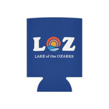 LOZ Lake of the Ozarks Dark Blue Can Cooler