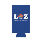 LOZ Lake of the Ozarks Dark Blue Can Cooler