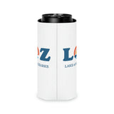 LOZ Lake of the Ozarks White Can Cooler