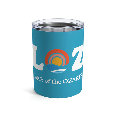 LOZ Lake of the Ozarks Turquoise Tumbler 10oz
