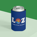 LOZ Lake of the Ozarks Dark Blue Can Cooler