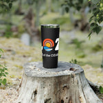 LOZ Lake of the Ozarks Black Copper Vacuum Insulated Tumbler, 22oz