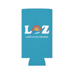 LOZ Lake of the Ozarks Turquoise Can Cooler