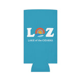 LOZ Lake of the Ozarks Turquoise Can Cooler