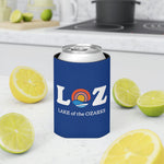 LOZ Lake of the Ozarks Dark Blue Can Cooler