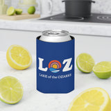 LOZ Lake of the Ozarks Dark Blue Can Cooler