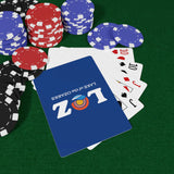 LOZ Lake of the Ozarks Dark Blue Custom Poker Cards