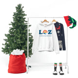 LOZ Lake of the Ozarks White Unisex Heavy Hooded Sweatshirt