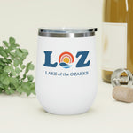 LOZ Lake of the Ozarks 12oz Insulated Wine Tumbler