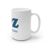 LOZ Lake of the Ozarks White Ceramic Mug, 11oz