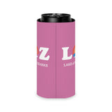 LOZ Lake of the Ozarks Light Pink Can Cooler