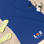 Lake of the Ozarks LOZ Dark Blue Standard Beach Towel, 30x60