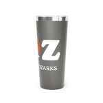 LOZ Lake of the Ozarks Black Copper Vacuum Insulated Tumbler, 22oz