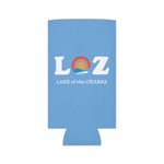 LOZ Lake of the Ozarks Light Blue Can Cooler
