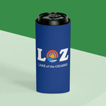 LOZ Lake of the Ozarks Dark Blue Can Cooler
