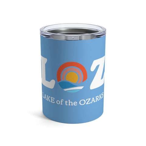 LOZ Lake of the Ozarks Light Blue Tumbler 10oz