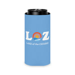 LOZ Lake of the Ozarks Light Blue Can Cooler