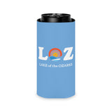 LOZ Lake of the Ozarks Light Blue Can Cooler
