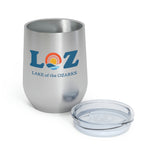 LOZ Lake of the Ozarks 12oz Insulated Wine Tumbler