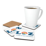 LOZ Lake of the Ozarks White Corkwood Coaster Set