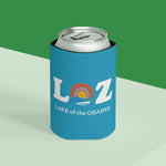 LOZ Lake of the Ozarks Turquoise Can Cooler