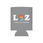 LOZ Lake of the Ozarks Light Grey Can Cooler