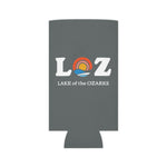 LOZ Lake of the Ozarks Dark Grey Can Cooler
