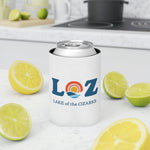 LOZ Lake of the Ozarks White Can Cooler