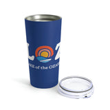 LOZ Lake of the Ozarks Dark Blue Tumbler 20oz