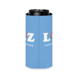 LOZ Lake of the Ozarks Light Blue Can Cooler