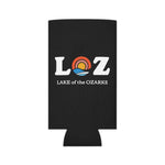LOZ Lake of the Ozarks Black Can Cooler