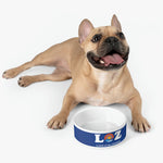 LOZ Lake of the Ozarks Dark Blue Pet Bowl