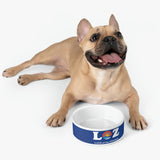 LOZ Lake of the Ozarks Dark Blue Pet Bowl