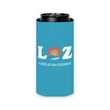 LOZ Lake of the Ozarks Turquoise Can Cooler