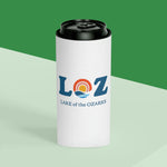 LOZ Lake of the Ozarks White Can Cooler