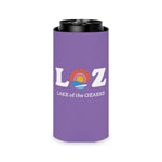 LOZ Lake of the Ozarks Purple Can Cooler