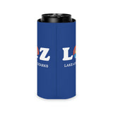 LOZ Lake of the Ozarks Dark Blue Can Cooler