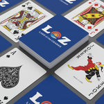 LOZ Lake of the Ozarks Dark Blue Custom Poker Cards