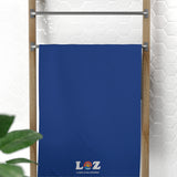 Lake of the Ozarks LOZ Dark Blue Standard Beach Towel, 30x60