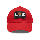 LOZ Lake of the Ozarks Dad Hat with Leather Patch